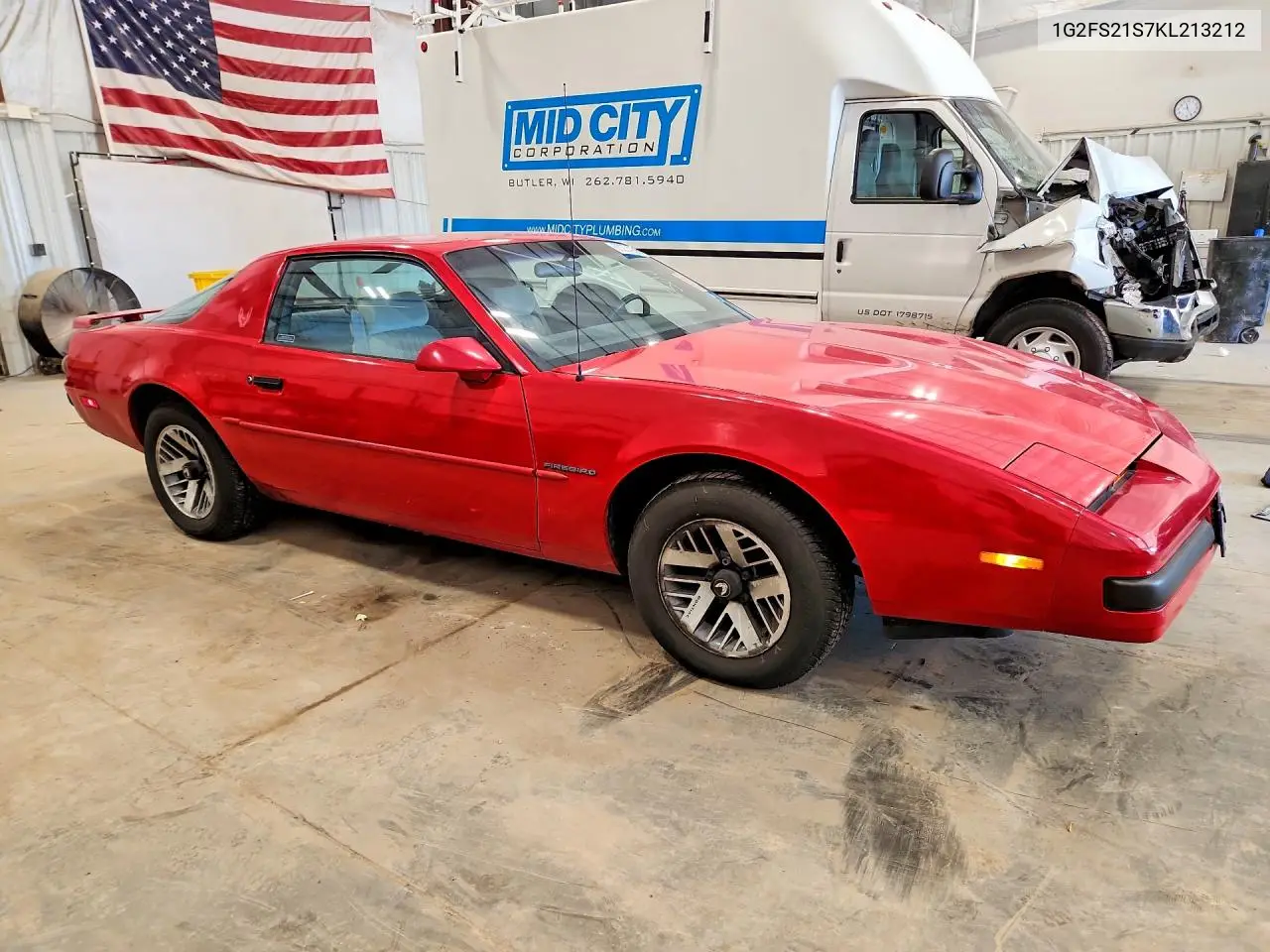 1989 Pontiac Firebird VIN: 1G2FS21S7KL213212 Lot: 60274056