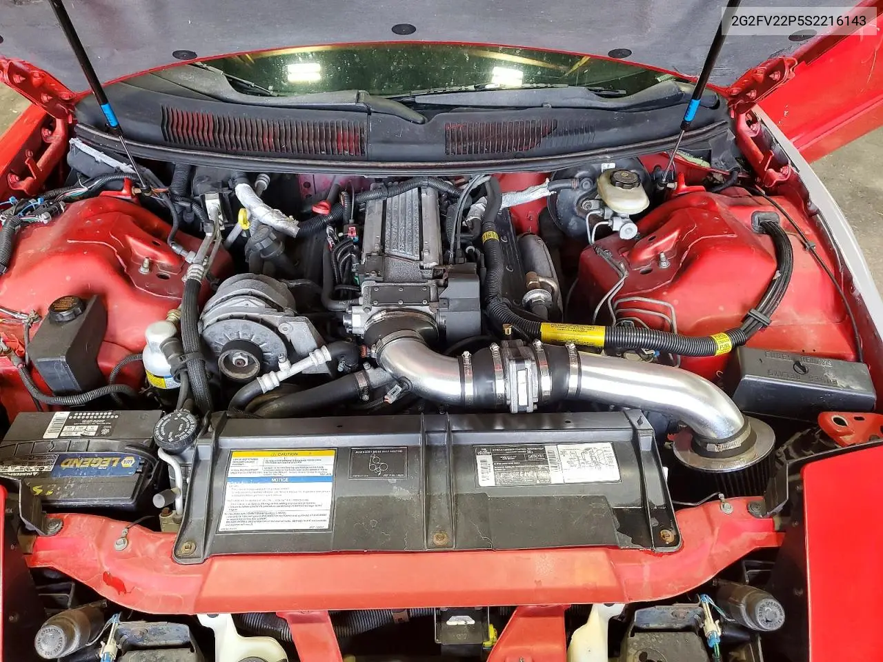 1995 Pontiac Firebird Formula VIN: 2G2FV22P5S2216143 Lot: 48945476