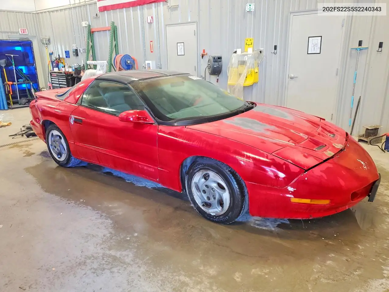 1995 Pontiac Firebird VIN: 2G2FS22S5S2240343 Lot: 61625006