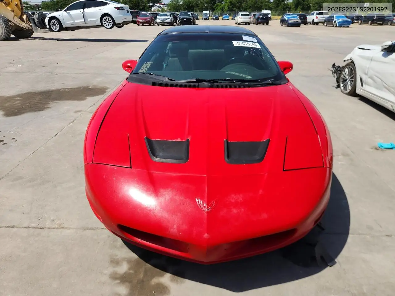 1995 Pontiac Firebird VIN: 2G2FS22S1S2201992 Lot: 62075746