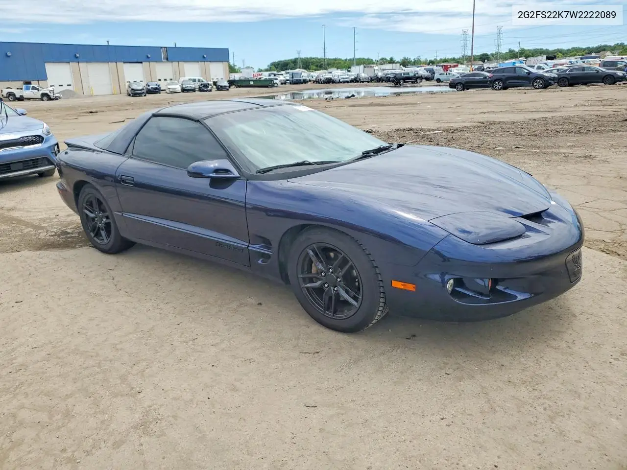 1998 Pontiac Firebird VIN: 2G2FS22K7W2222089 Lot: 57236496