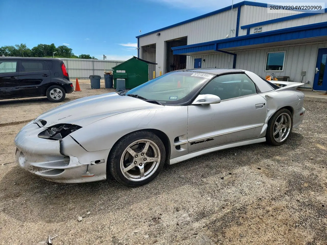 1998 Pontiac Firebird Formula VIN: 2G2FV22G4W2200909 Lot: 57318396