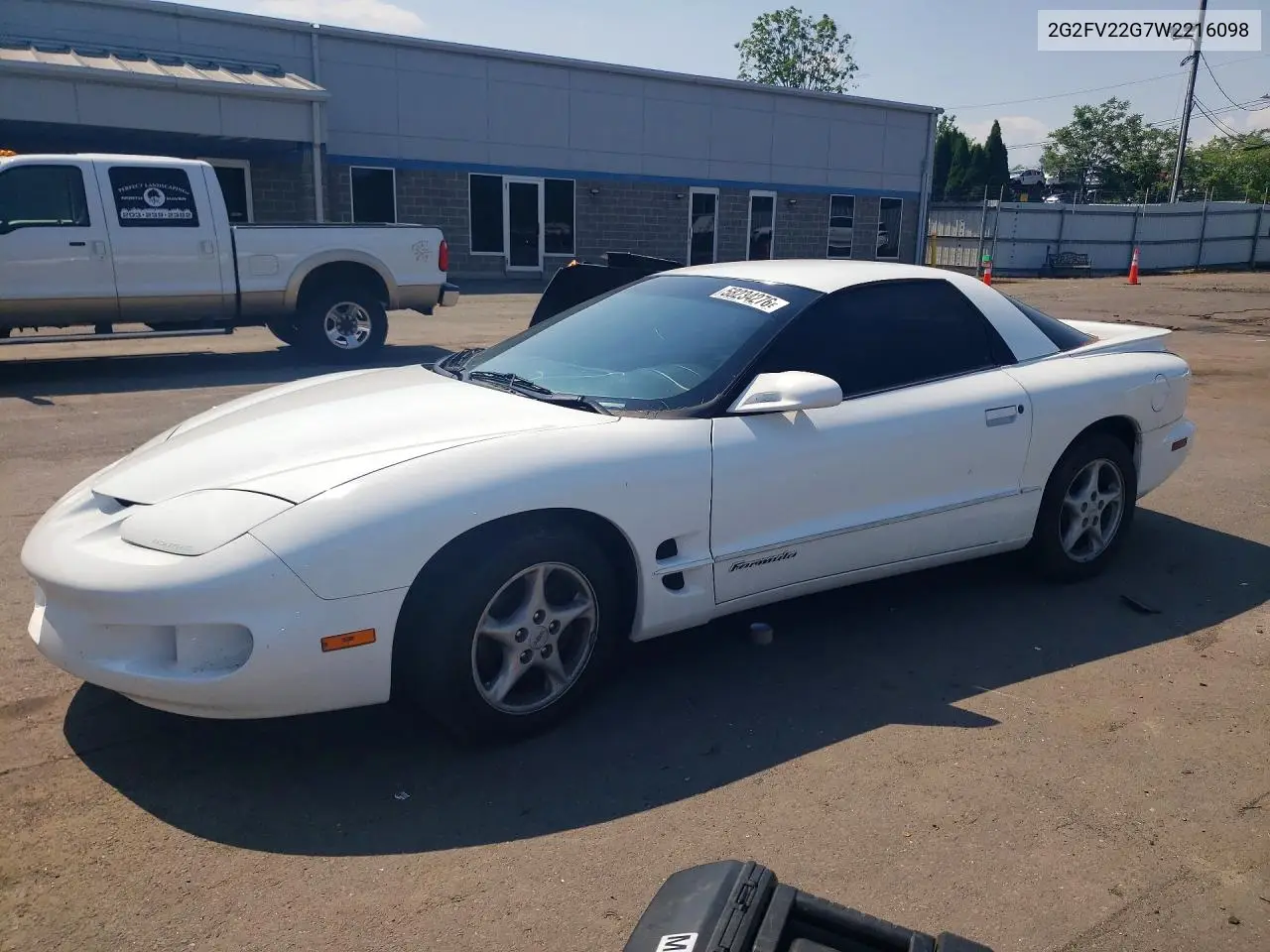 1998 Pontiac Firebird Formula/Trans Am VIN: 2G2FV22G7W2216098 Lot: 58234276