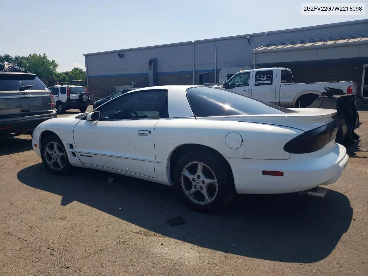 1998 Pontiac Firebird Formula/Trans Am VIN: 2G2FV22G7W2216098 Lot: 58234276