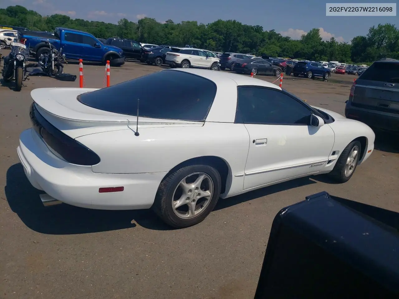 1998 Pontiac Firebird Formula/Trans Am VIN: 2G2FV22G7W2216098 Lot: 58234276