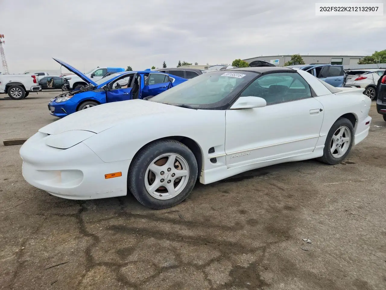 2001 Pontiac Firebird VIN: 2G2FS22K212132907 Lot: 55185316