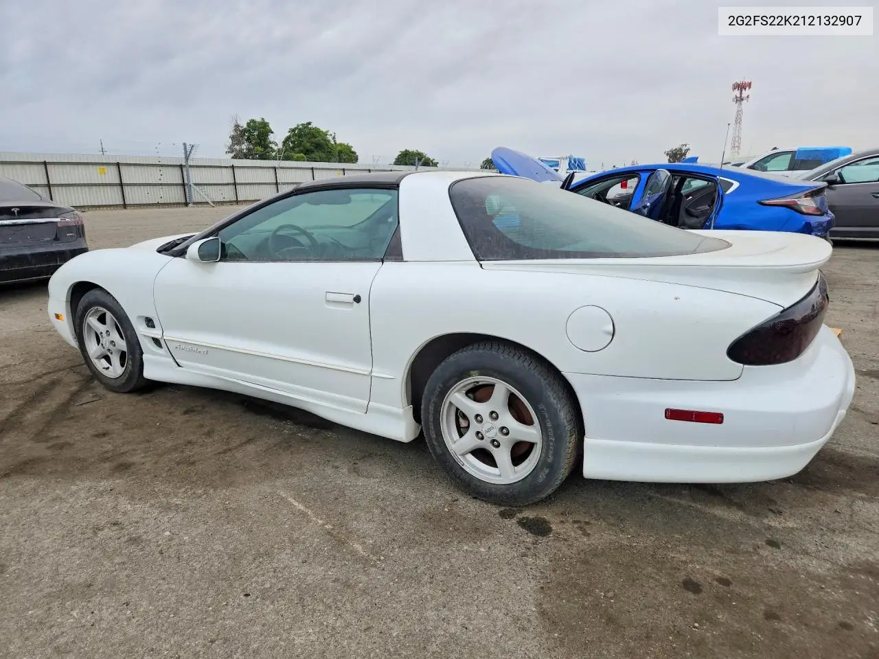 2001 Pontiac Firebird VIN: 2G2FS22K212132907 Lot: 55185316