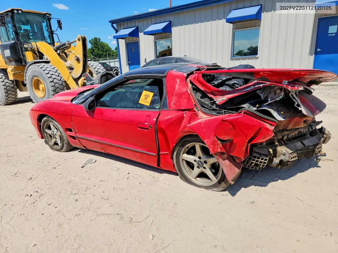 2001 Pontiac Firebird Formula VIN: 2G2FV22G112120105 Lot: 56349666