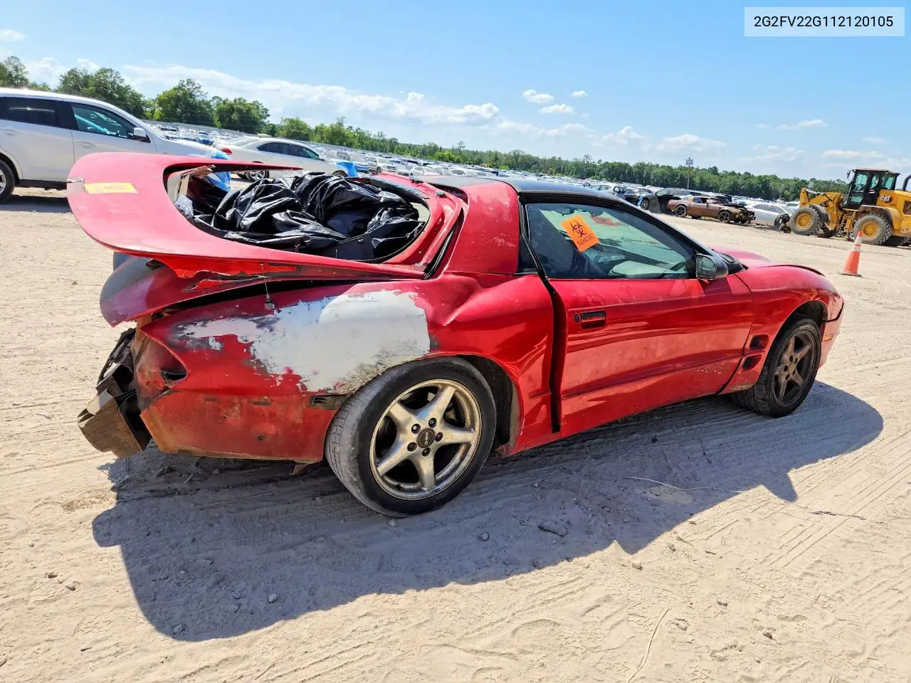 2001 Pontiac Firebird Formula VIN: 2G2FV22G112120105 Lot: 56349666