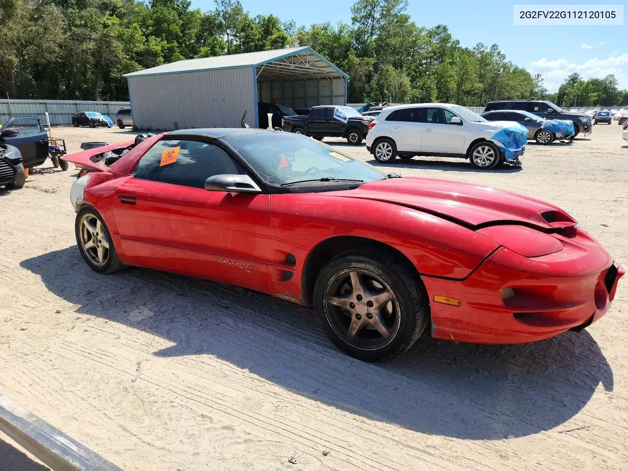 2001 Pontiac Firebird Formula VIN: 2G2FV22G112120105 Lot: 56349666