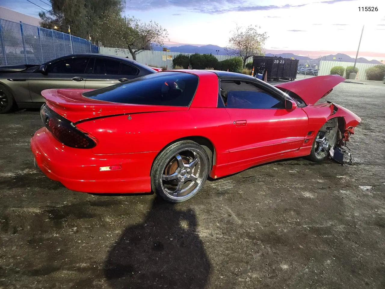 2001 Pontiac Firebird VIN: 115526 Lot: 60318616