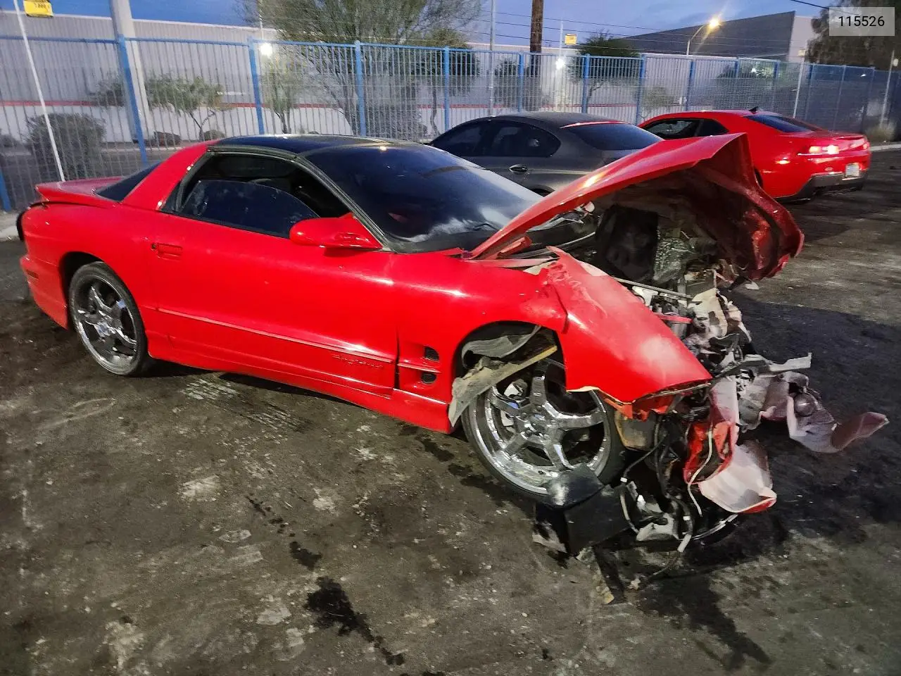 2001 Pontiac Firebird VIN: 115526 Lot: 60318616