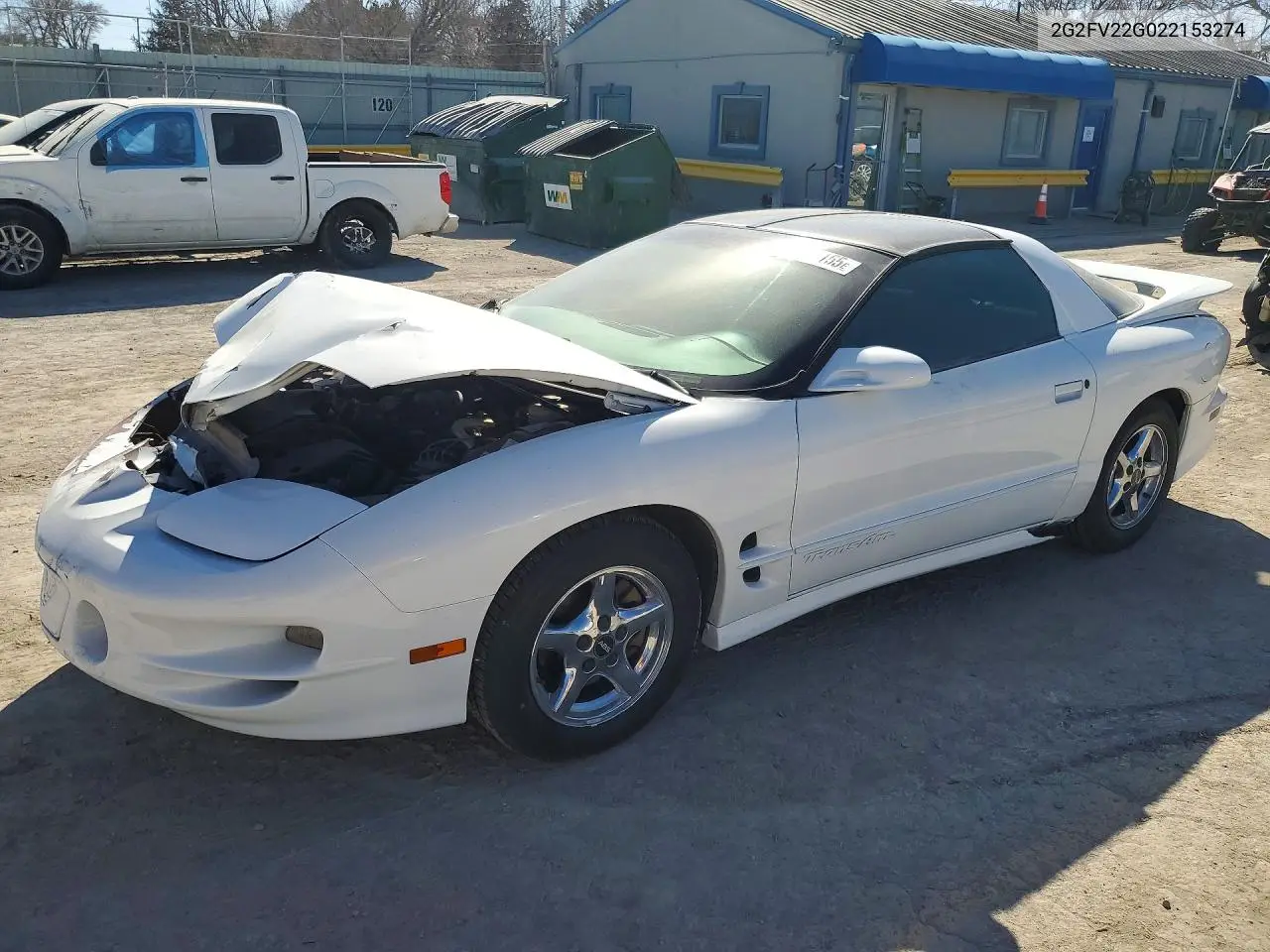 2002 Pontiac Firebird Formula VIN: 2G2FV22G022153274 Lot: 55336926