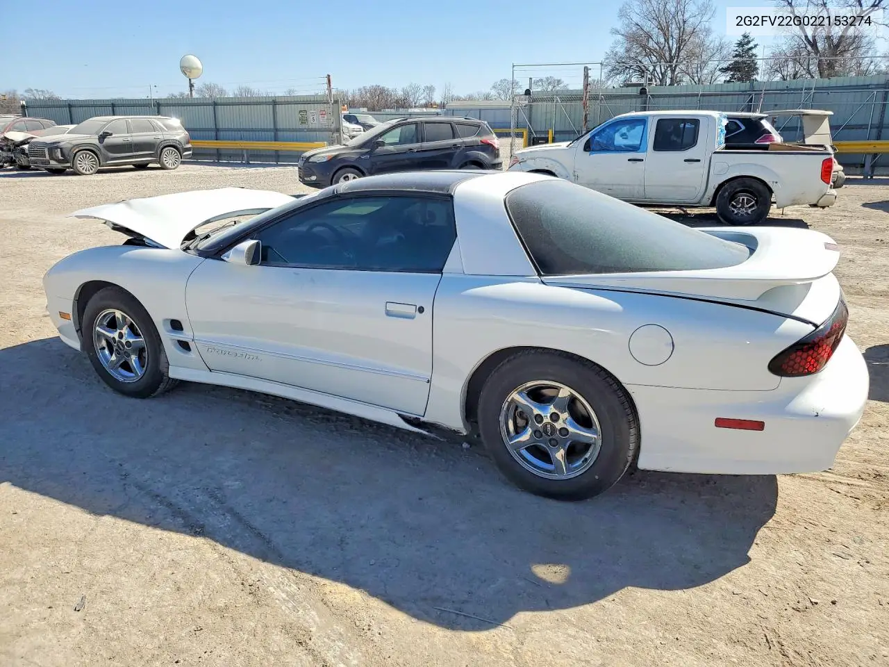 2002 Pontiac Firebird Formula VIN: 2G2FV22G022153274 Lot: 55336926