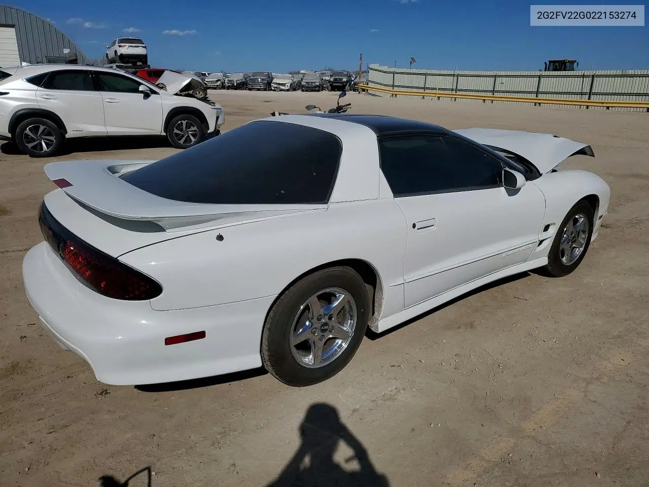 2002 Pontiac Firebird Formula VIN: 2G2FV22G022153274 Lot: 55336926