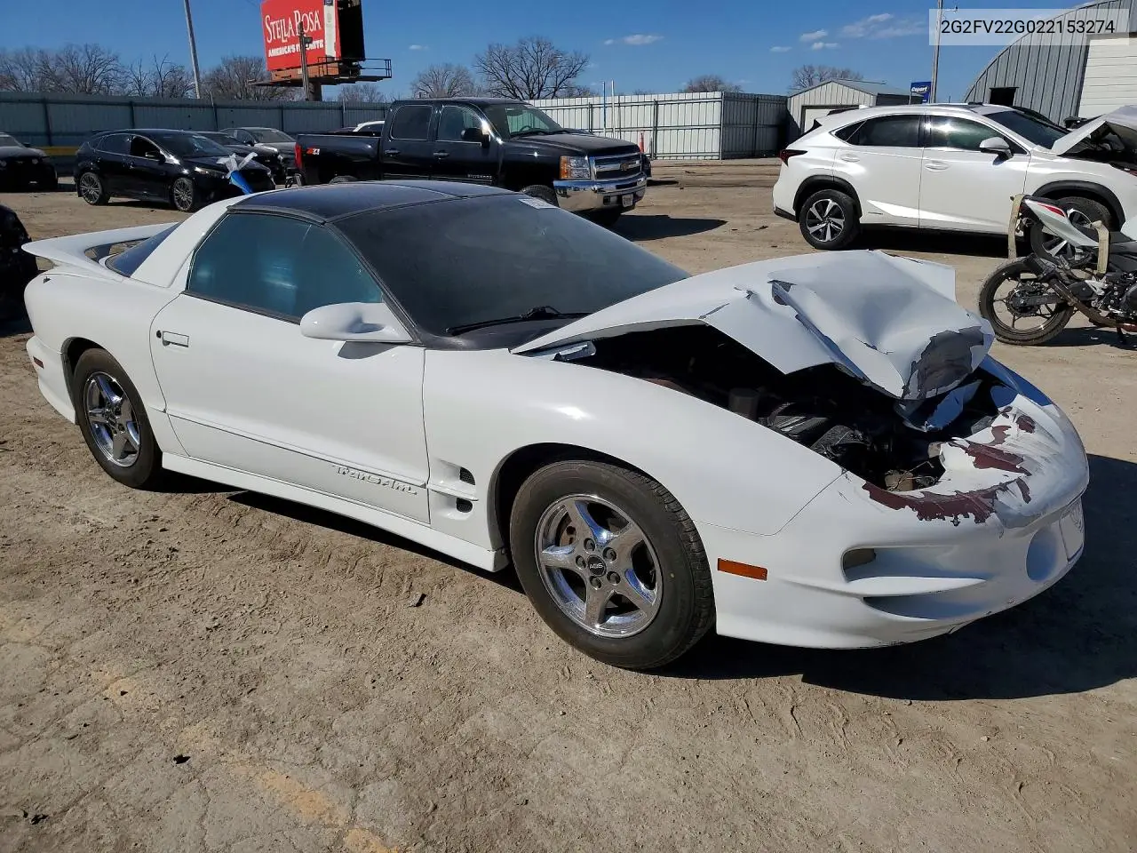 2002 Pontiac Firebird Formula VIN: 2G2FV22G022153274 Lot: 55336926