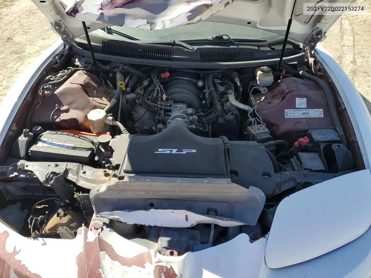 2002 Pontiac Firebird Formula VIN: 2G2FV22G022153274 Lot: 55336926