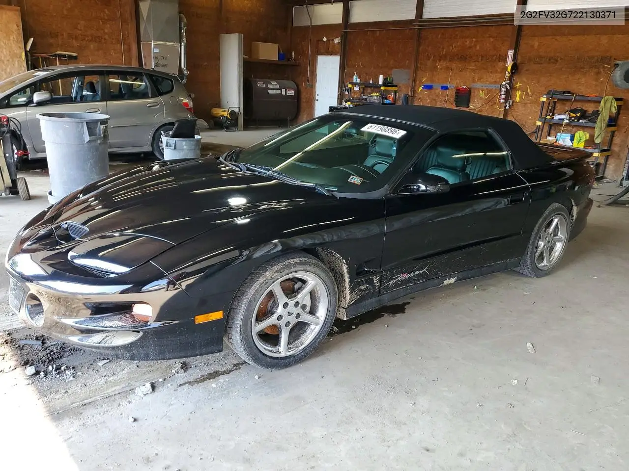 2002 Pontiac Firebird VIN: 2G2FV32G722130371 Lot: 61198896