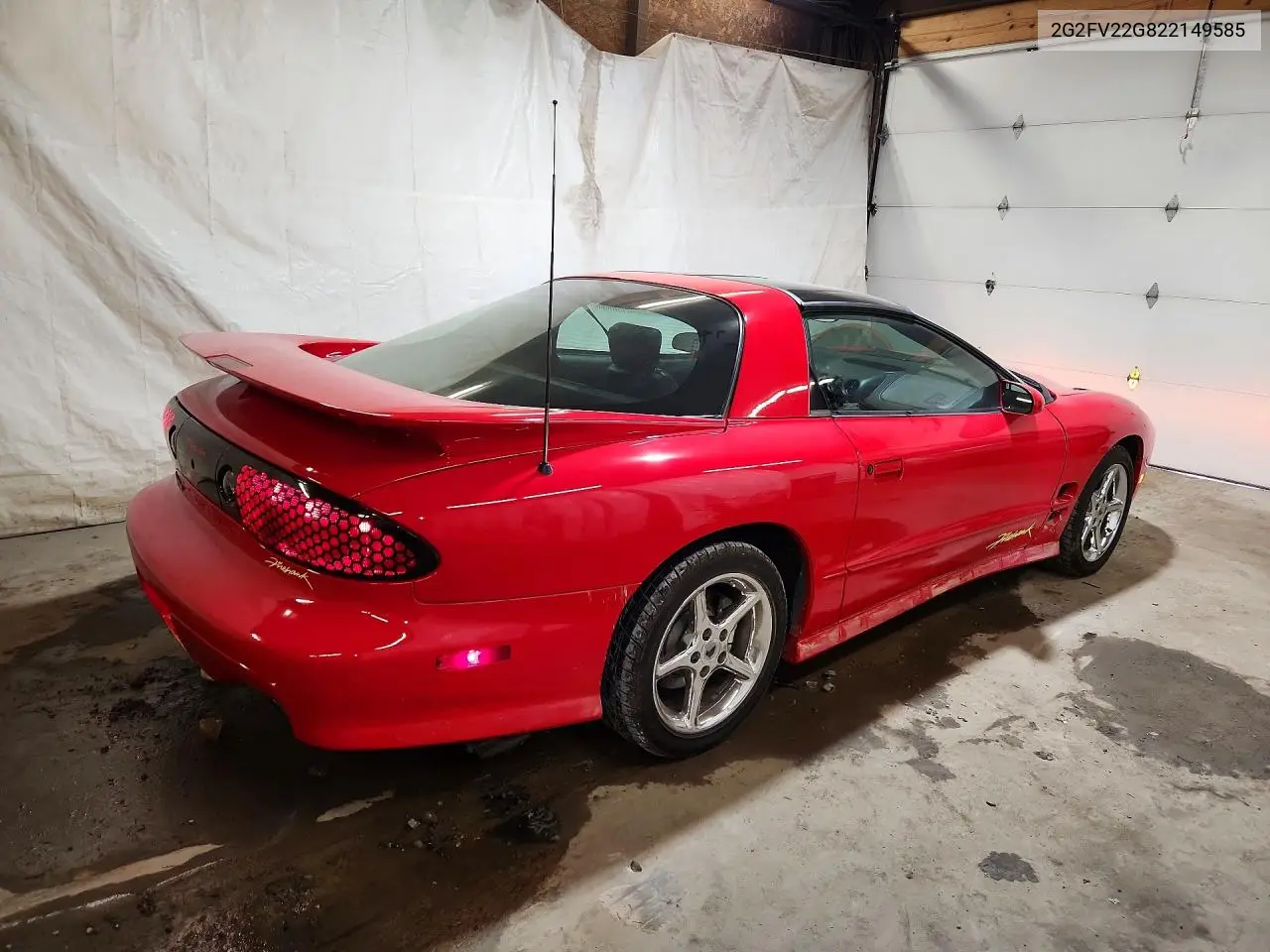 2002 Pontiac Firebird Formula VIN: 2G2FV22G822149585 Lot: 61215206