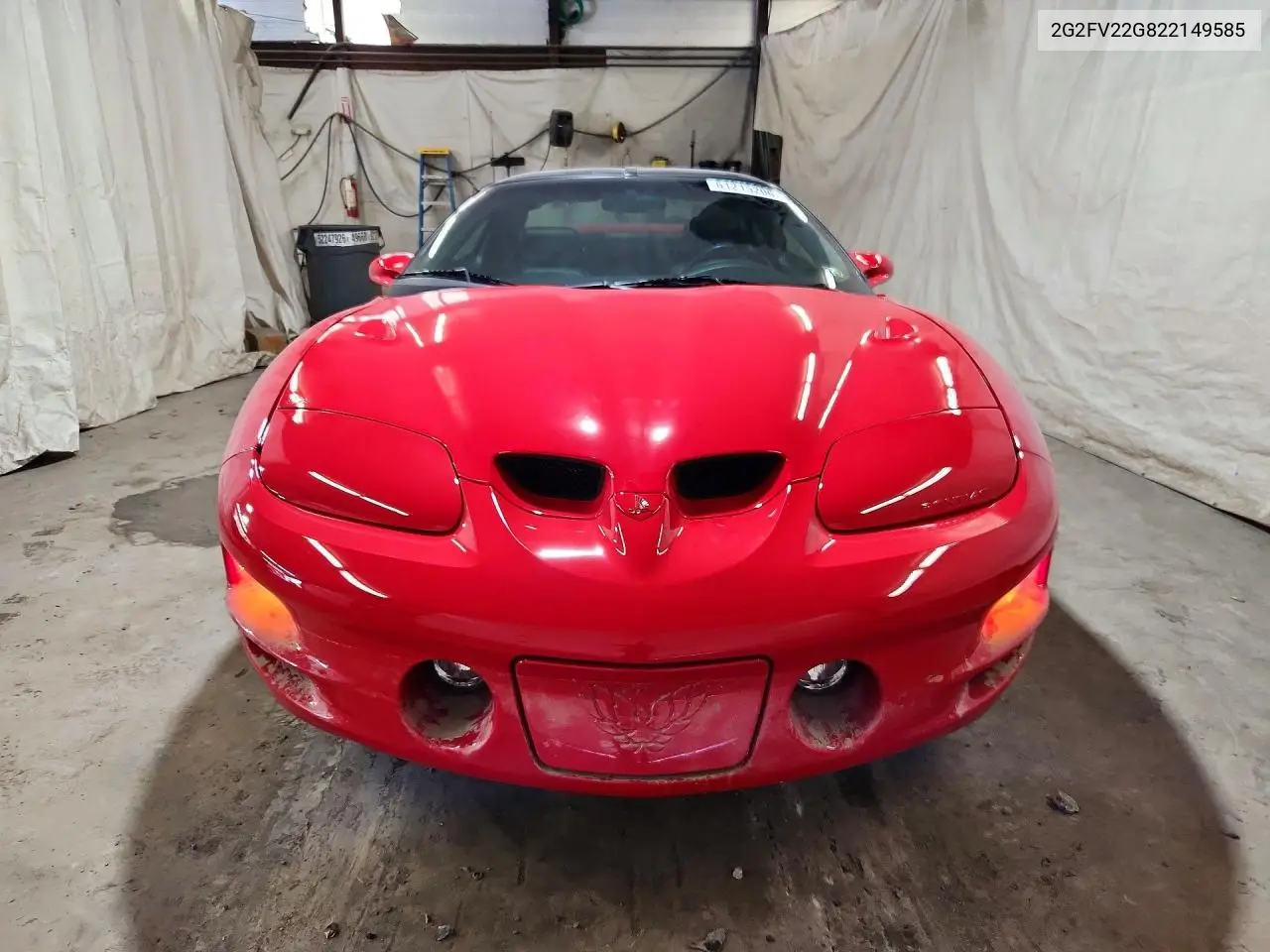 2002 Pontiac Firebird Formula VIN: 2G2FV22G822149585 Lot: 61215206