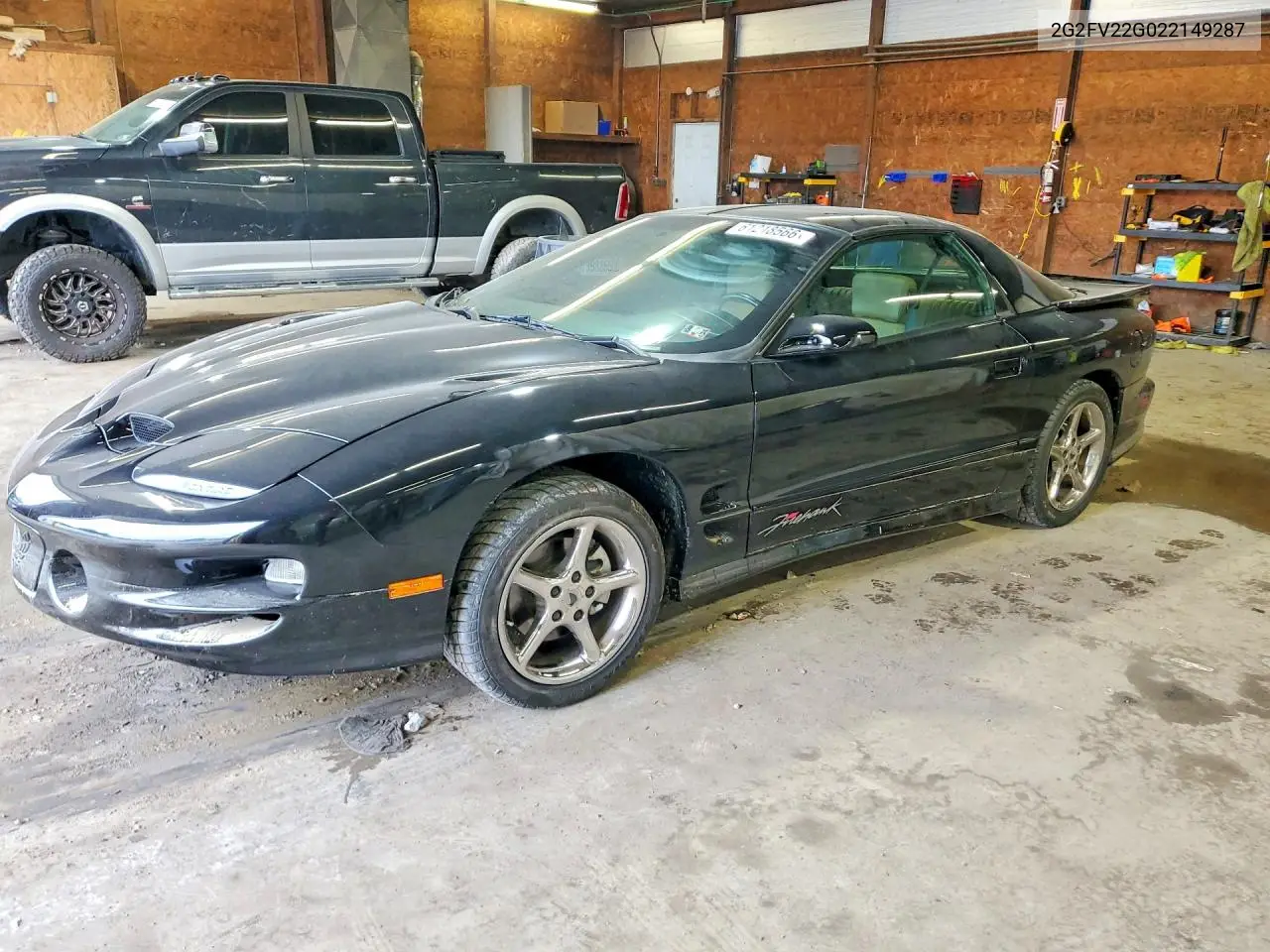 2002 Pontiac Firebird Formula VIN: 2G2FV22G022149287 Lot: 61218566