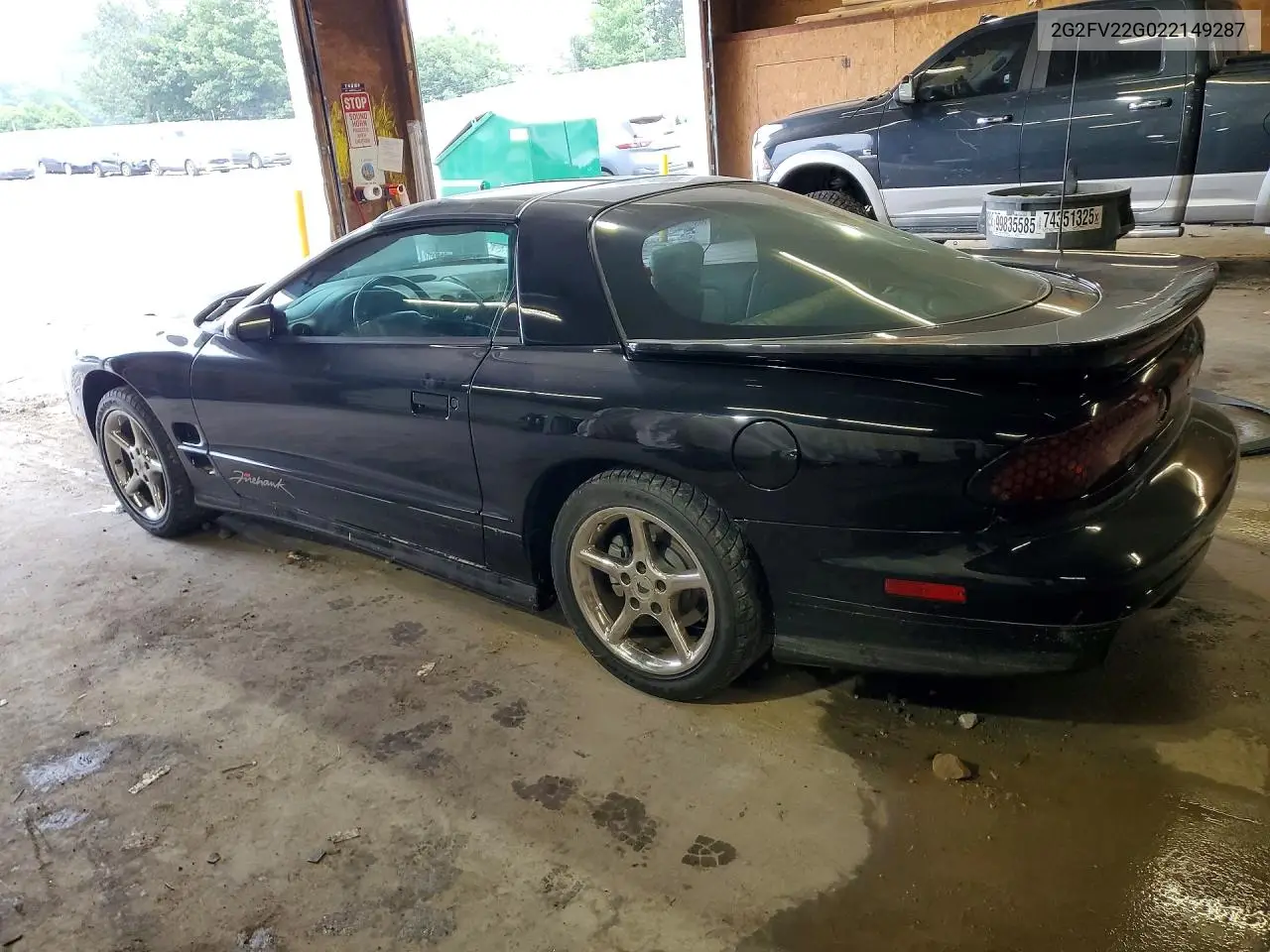 2002 Pontiac Firebird Formula VIN: 2G2FV22G022149287 Lot: 61218566
