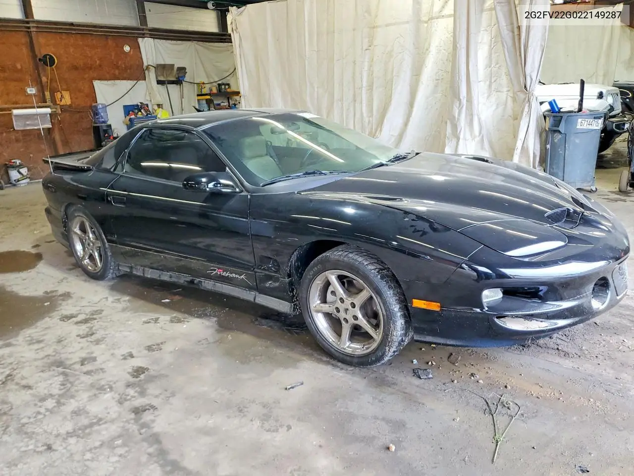 2002 Pontiac Firebird Formula VIN: 2G2FV22G022149287 Lot: 61218566