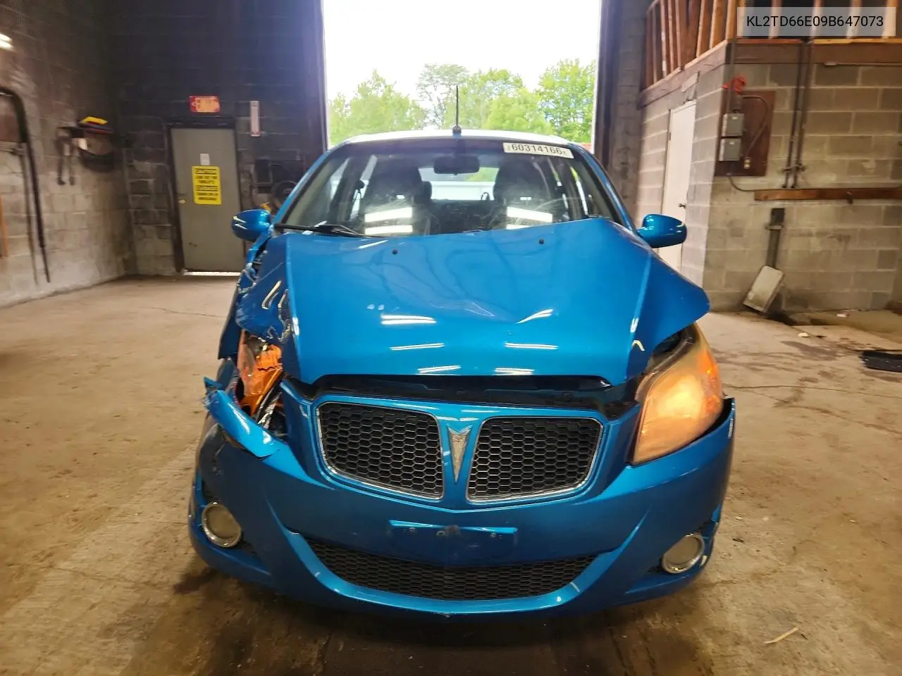 2009 Pontiac G3 VIN: KL2TD66E09B647073 Lot: 60314166