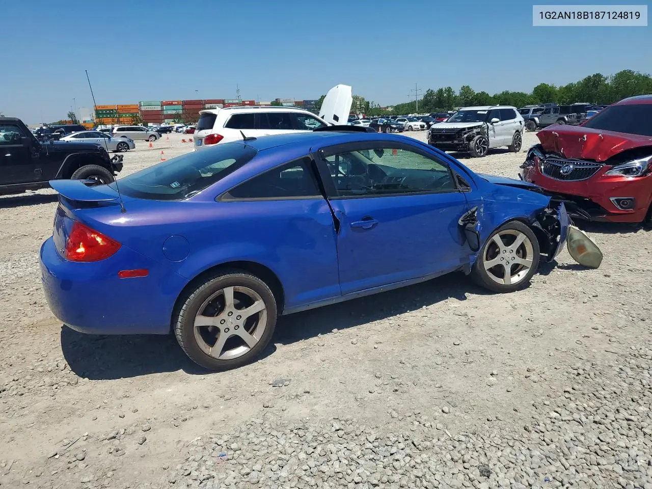 2008 Pontiac G5 Gt VIN: 1G2AN18B187124819 Lot: 54015246