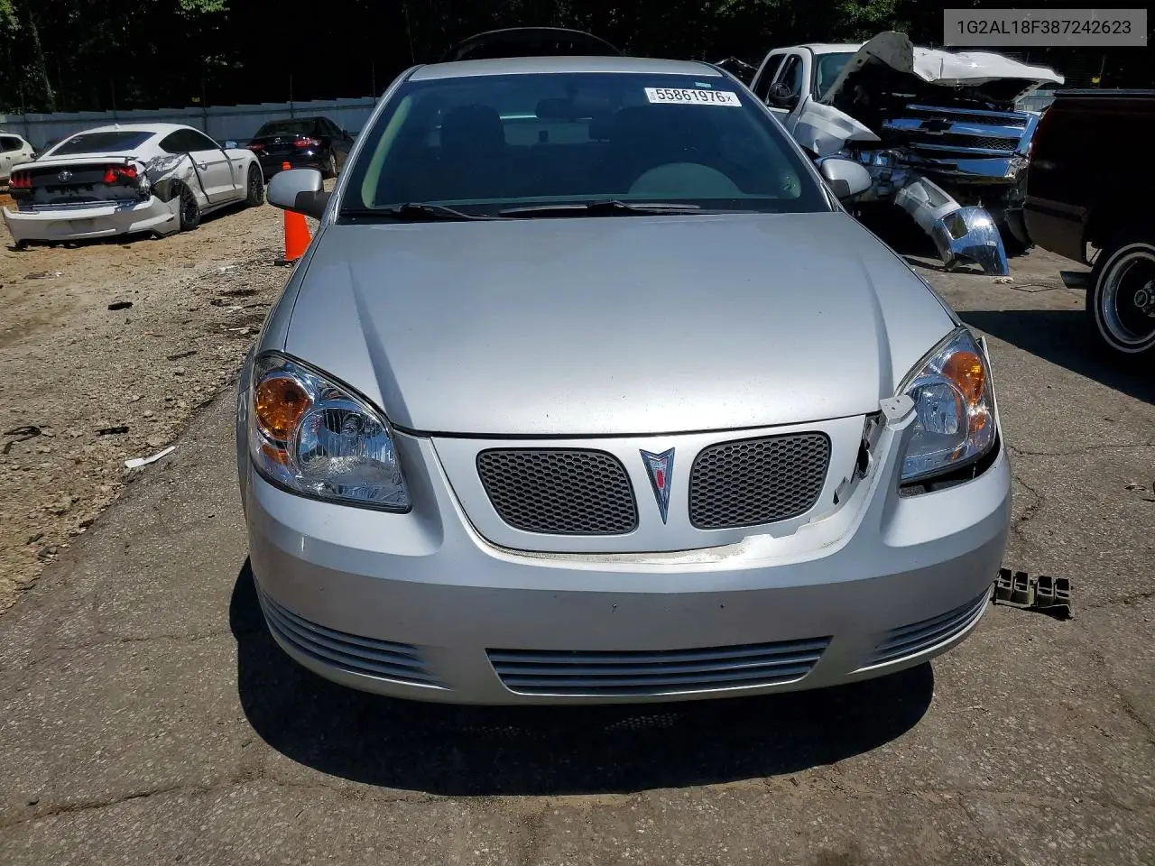 2008 Pontiac G5 VIN: 1G2AL18F387242623 Lot: 55861976