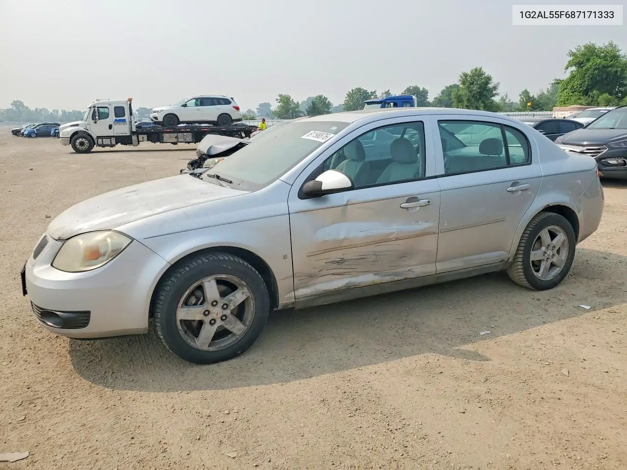 2008 Pontiac G5 Se VIN: 1G2AL55F687171333 Lot: 61198876