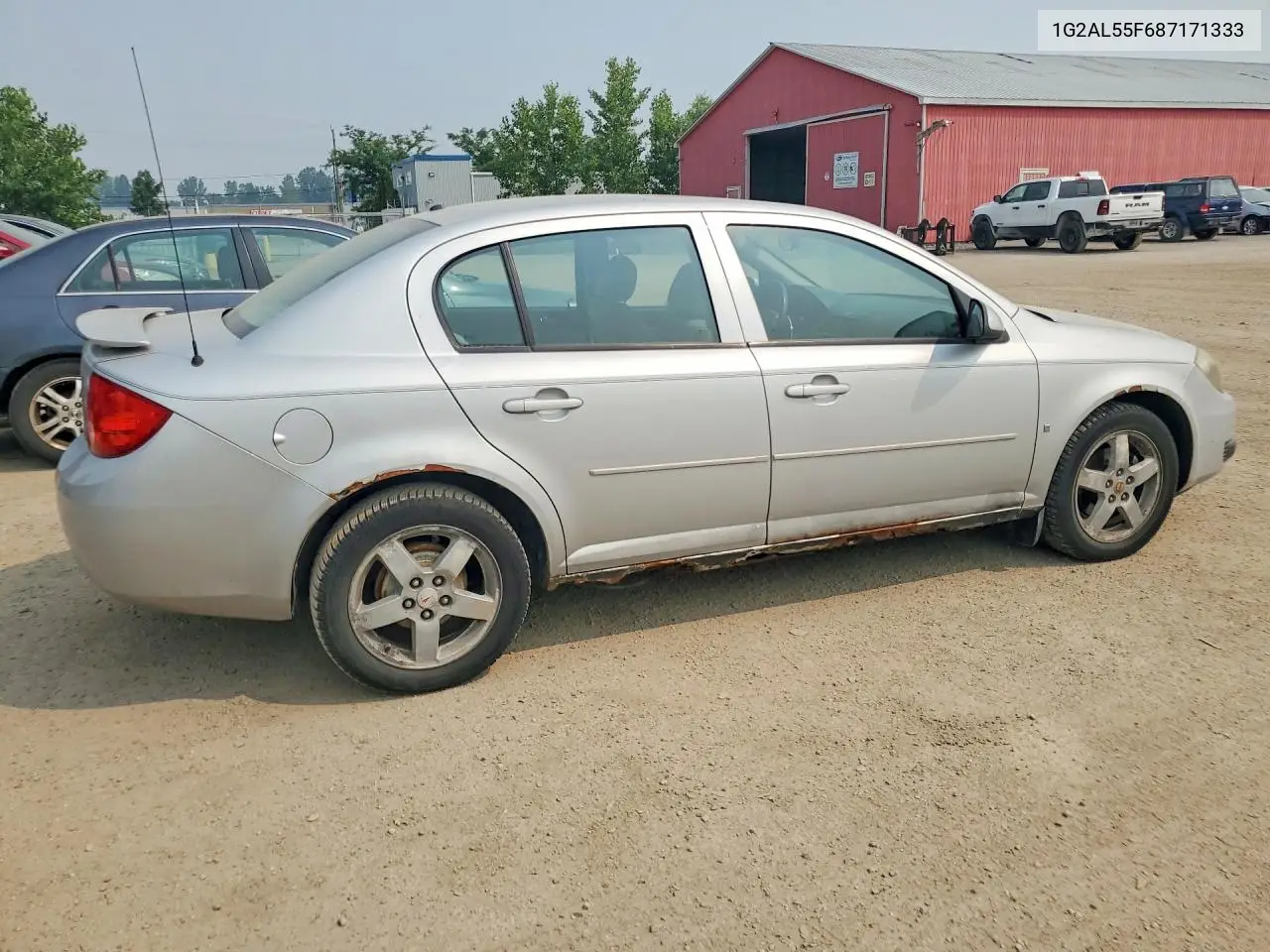 2008 Pontiac G5 Se VIN: 1G2AL55F687171333 Lot: 61198876