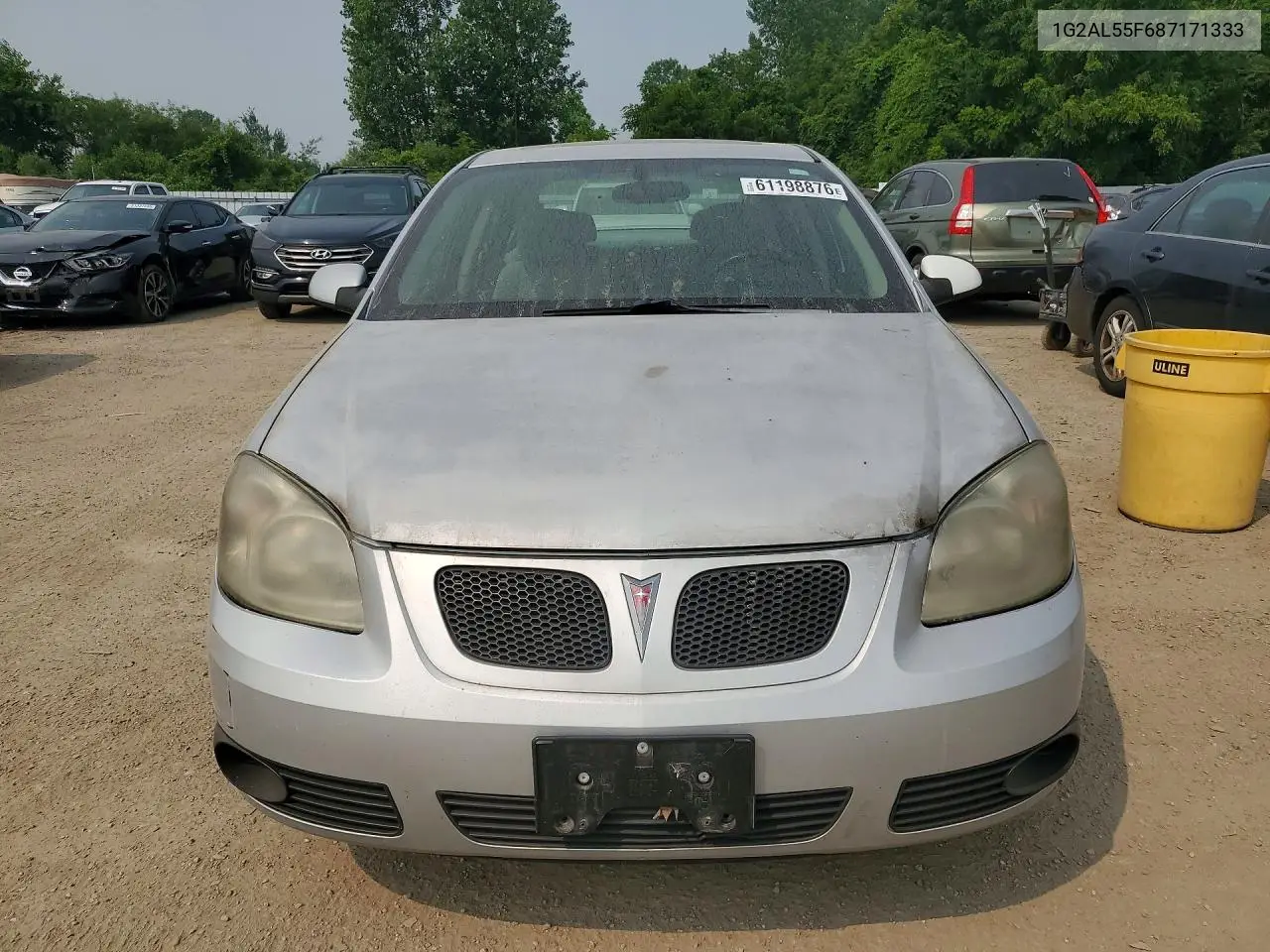 2008 Pontiac G5 Se VIN: 1G2AL55F687171333 Lot: 61198876