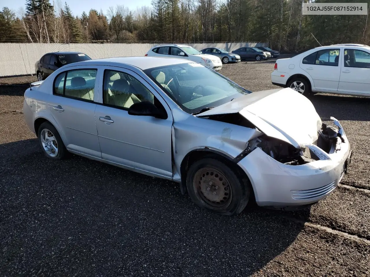2008 Pontiac G5 VIN: 1G2AJ55F087152914 Lot: 71965855