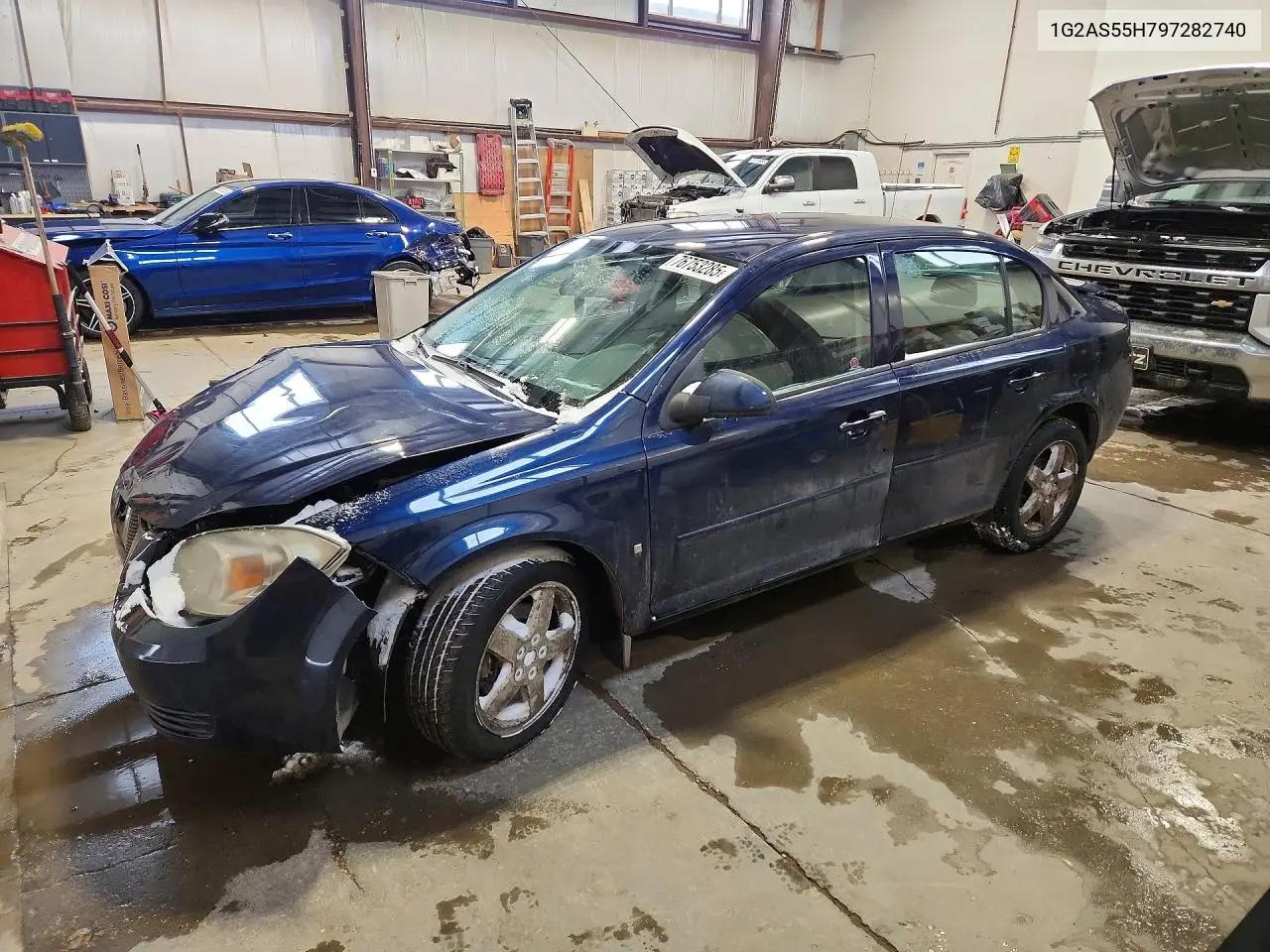 2009 Pontiac G5 Se VIN: 1G2AS55H797282740 Lot: 76753285