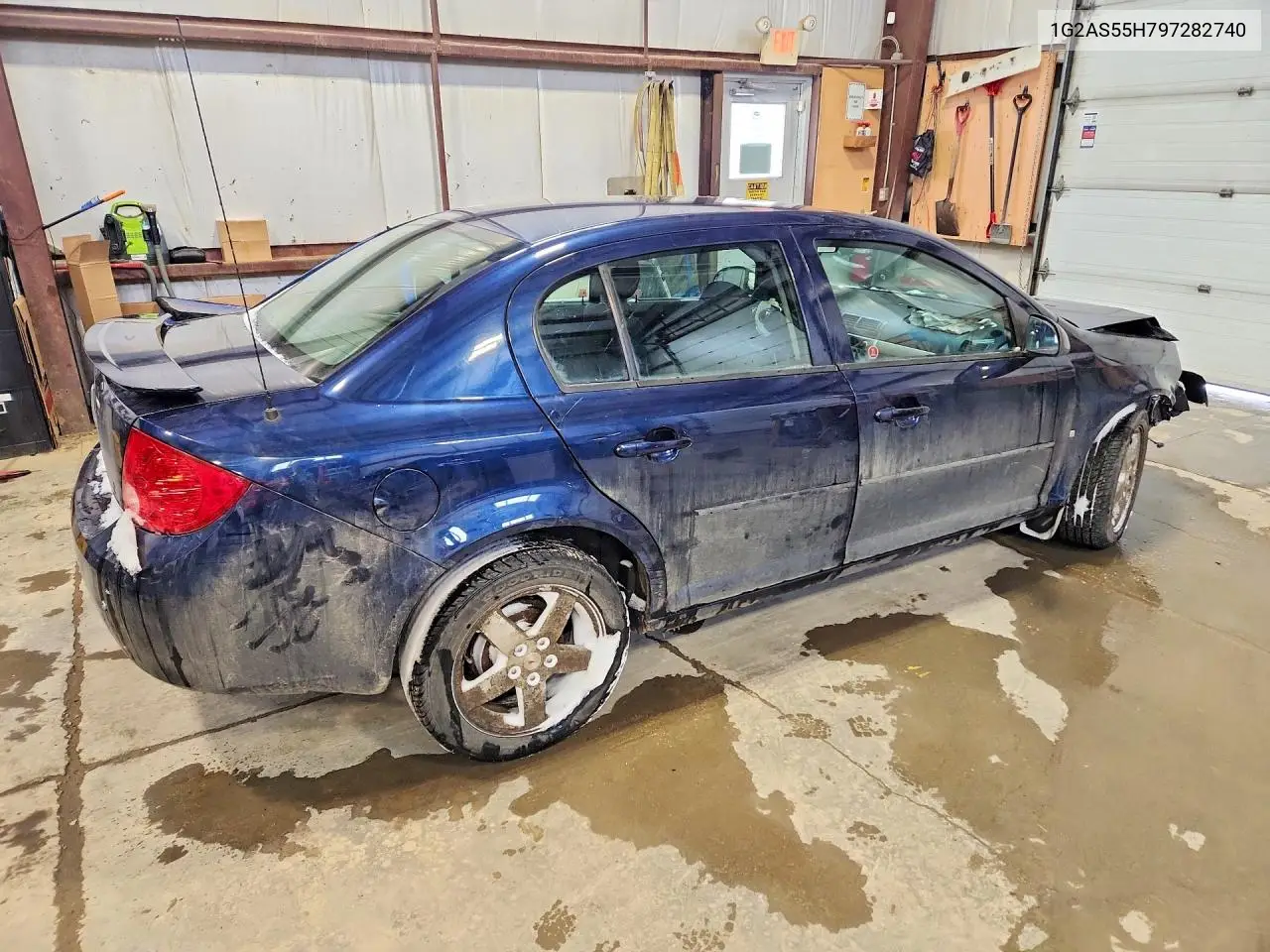 2009 Pontiac G5 Se VIN: 1G2AS55H797282740 Lot: 76753285