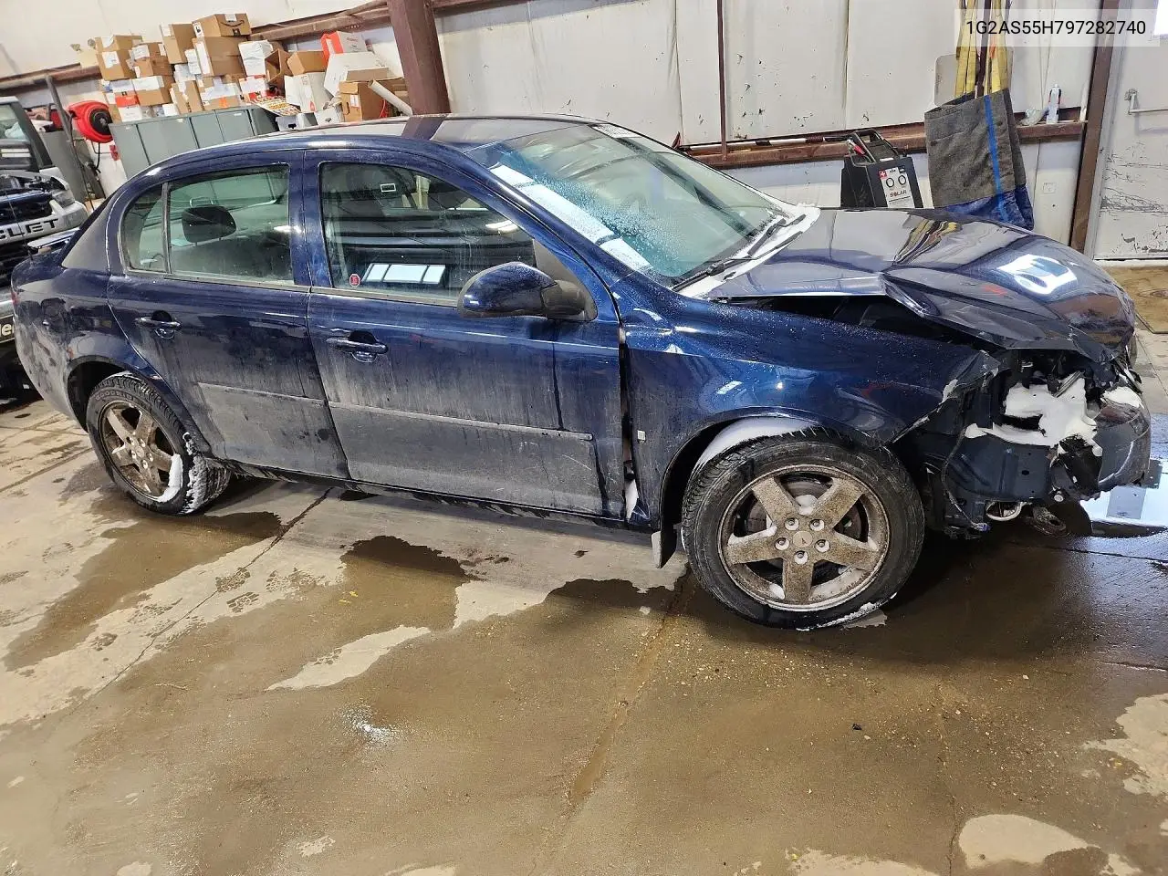 2009 Pontiac G5 Se VIN: 1G2AS55H797282740 Lot: 76753285