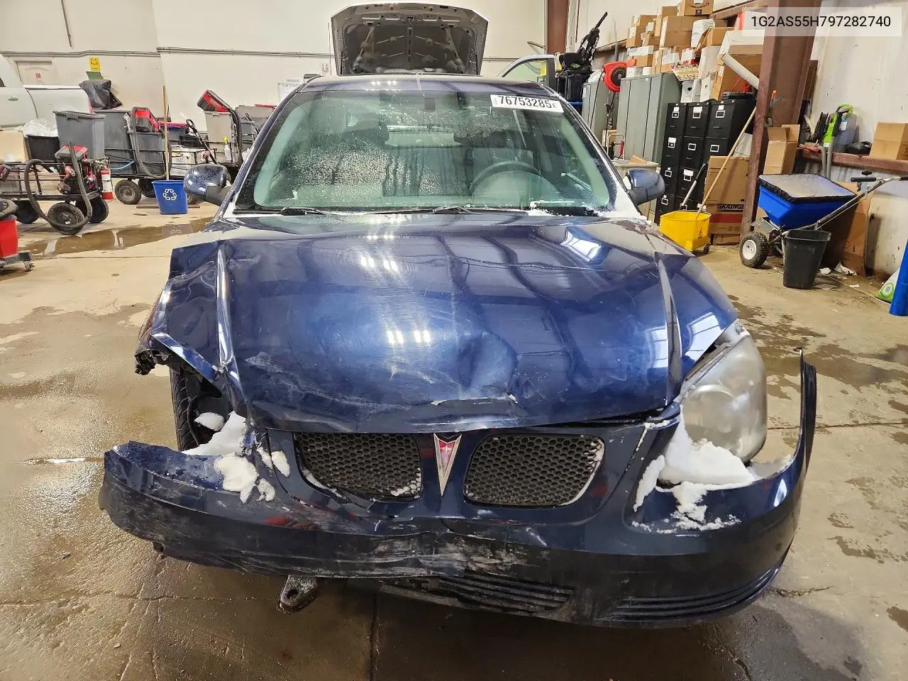 2009 Pontiac G5 Se VIN: 1G2AS55H797282740 Lot: 76753285