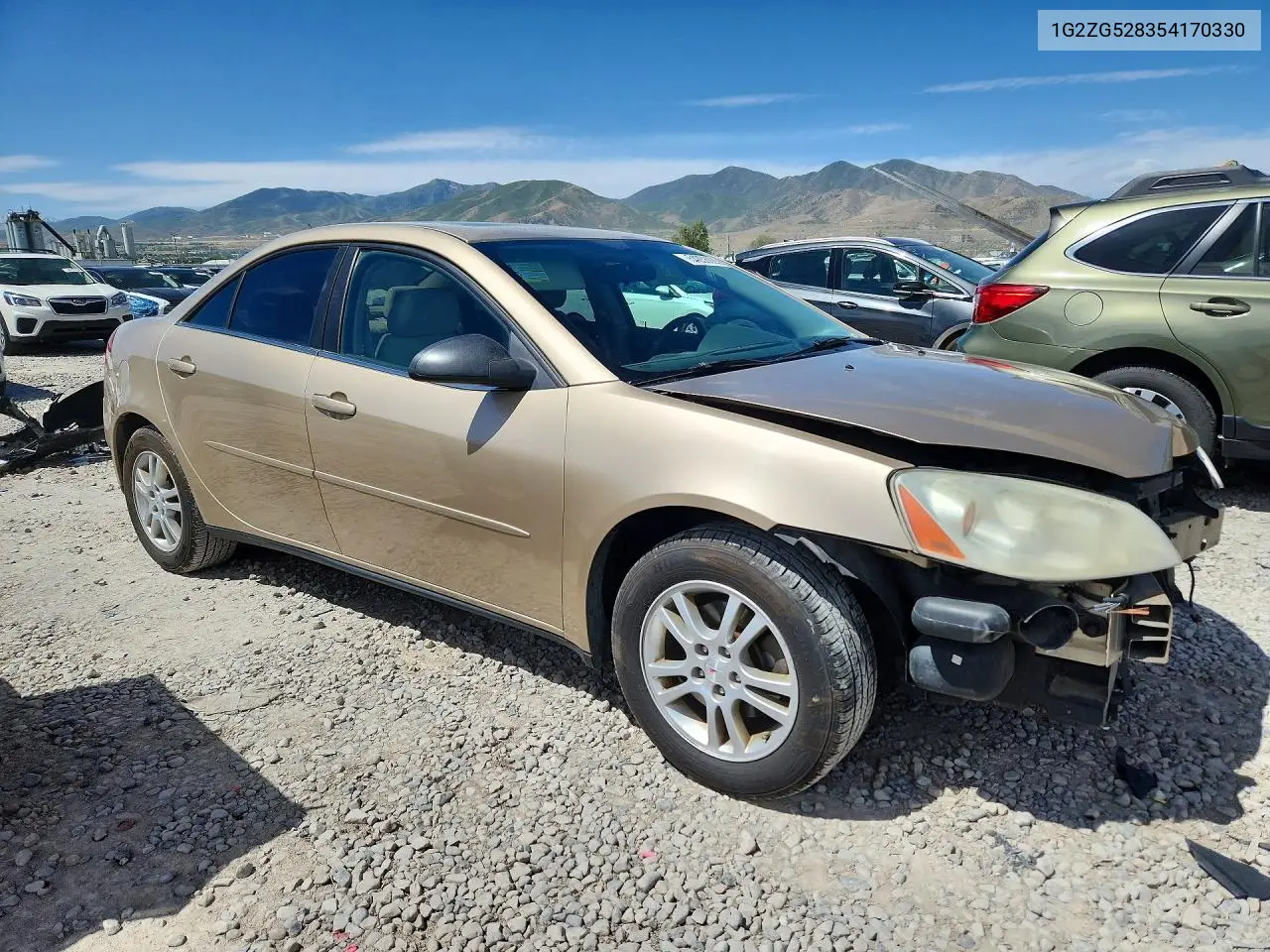 2005 Pontiac G6 VIN: 1G2ZG528354170330 Lot: 54858926