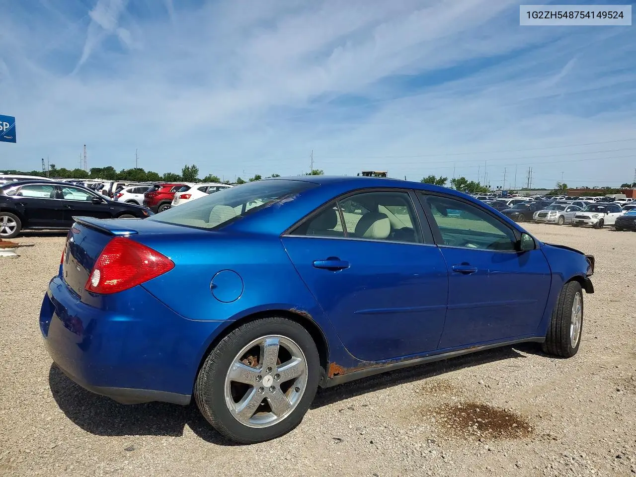 2005 Pontiac G6 Gt VIN: 1G2ZH548754149524 Lot: 57061256