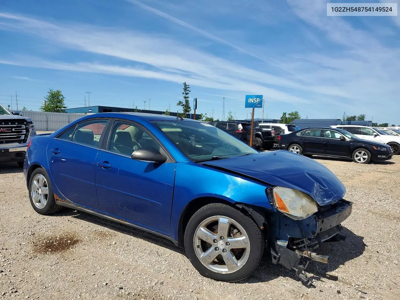 2005 Pontiac G6 Gt VIN: 1G2ZH548754149524 Lot: 57061256