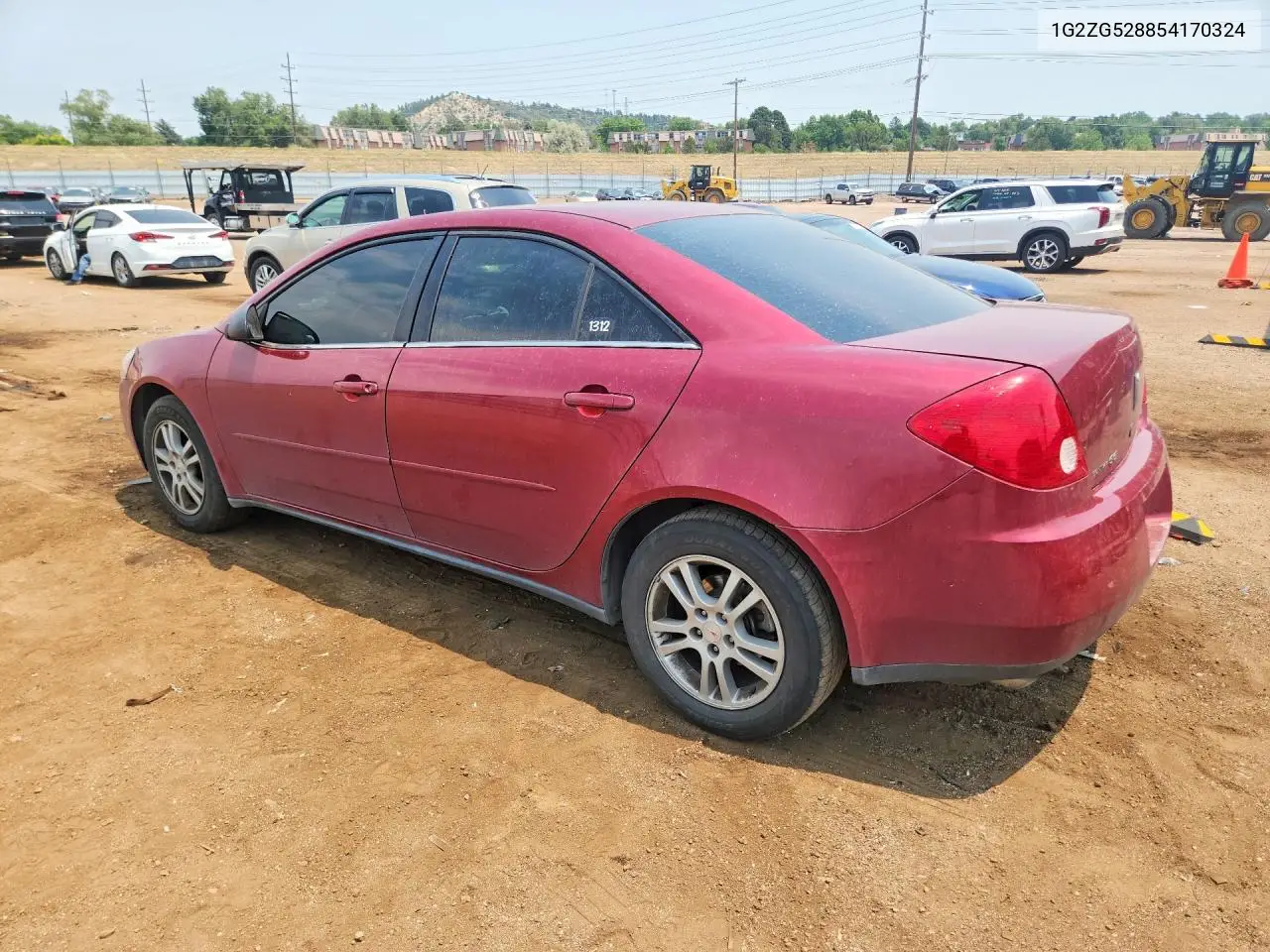 2005 Pontiac G6 VIN: 1G2ZG528854170324 Lot: 59981956