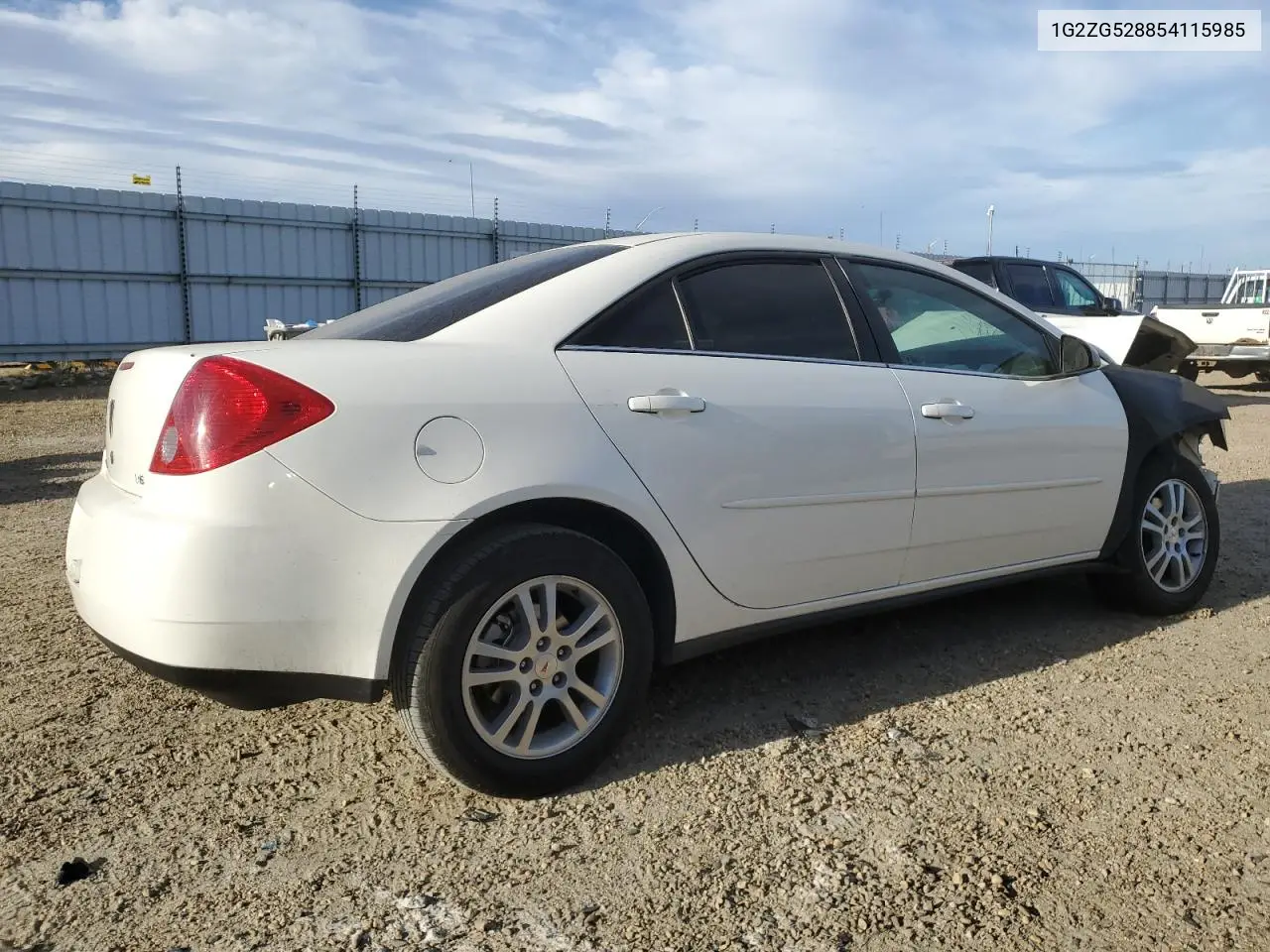1G2ZG528854115985 2005 Pontiac G6
