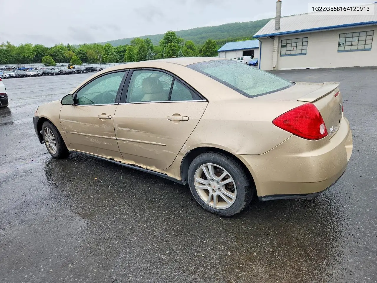 2006 Pontiac G6 Se1 VIN: 1G2ZG558164120913 Lot: 54186526
