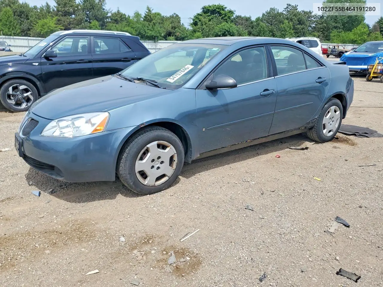 2006 Pontiac G6 Se VIN: 1G2ZF55B464191280 Lot: 54707846