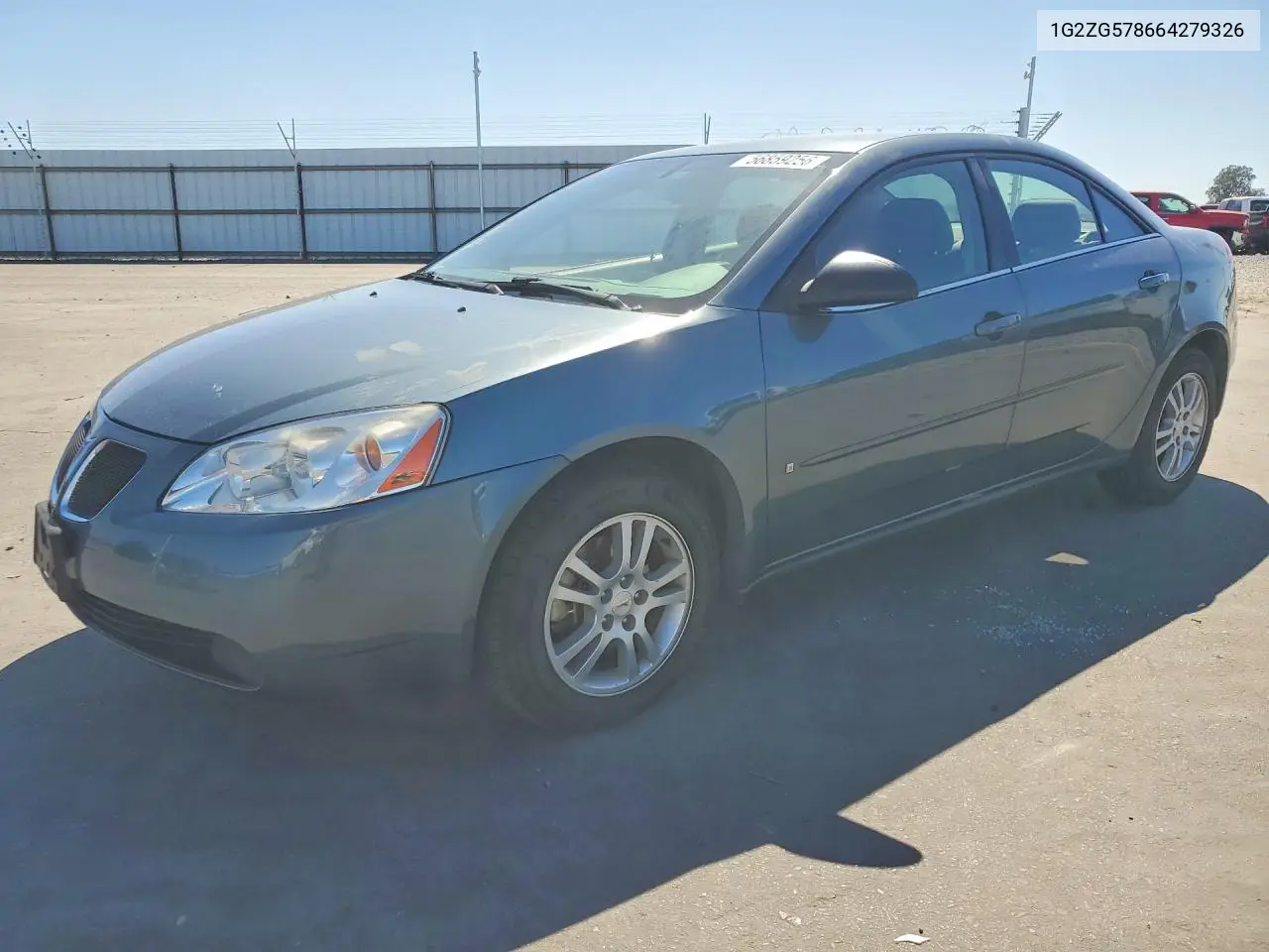 2006 Pontiac G6 Se1 VIN: 1G2ZG578664279326 Lot: 56859256
