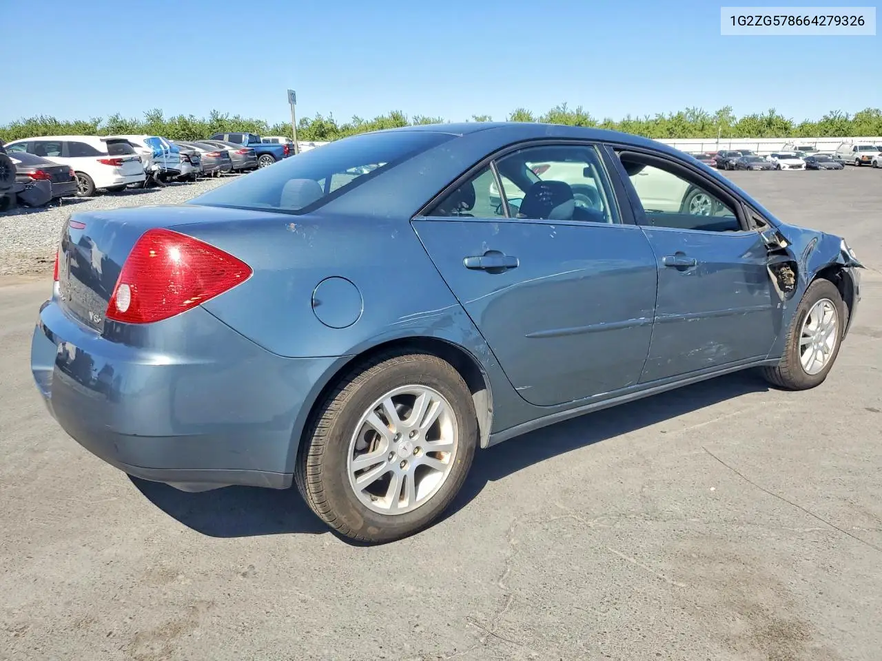 2006 Pontiac G6 Se1 VIN: 1G2ZG578664279326 Lot: 56859256