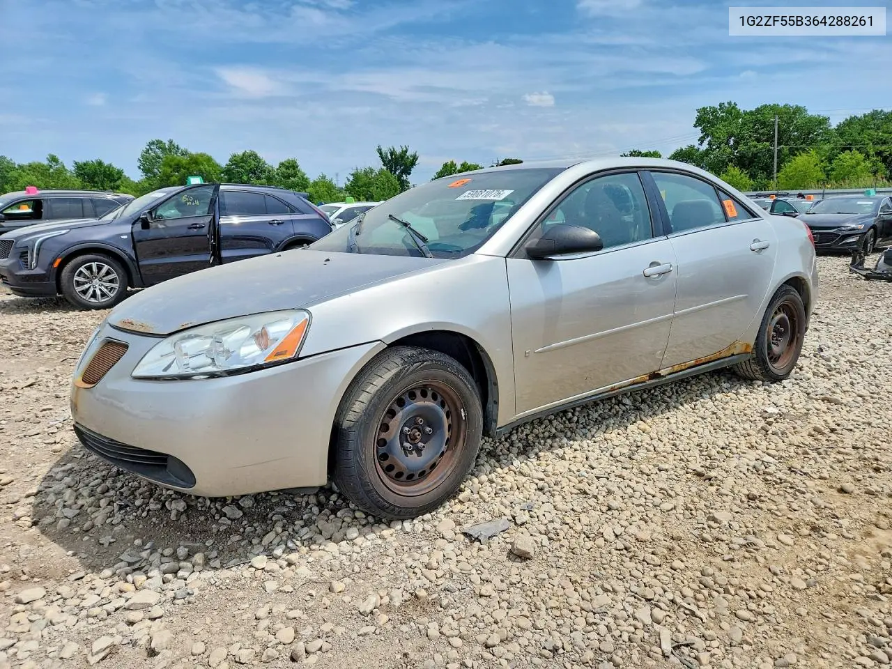 2006 Pontiac G6 Se VIN: 1G2ZF55B364288261 Lot: 59081076