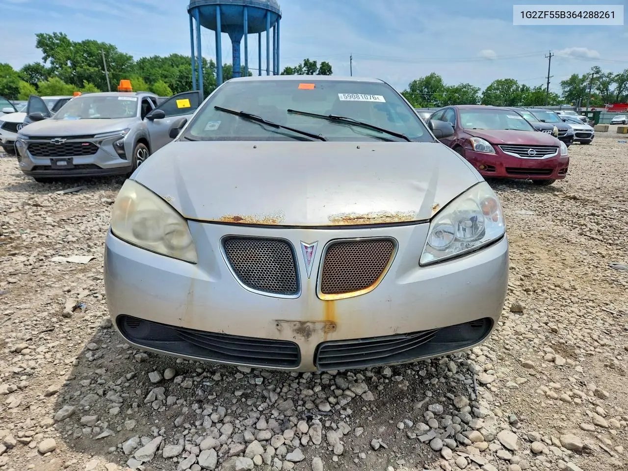 2006 Pontiac G6 Se VIN: 1G2ZF55B364288261 Lot: 59081076