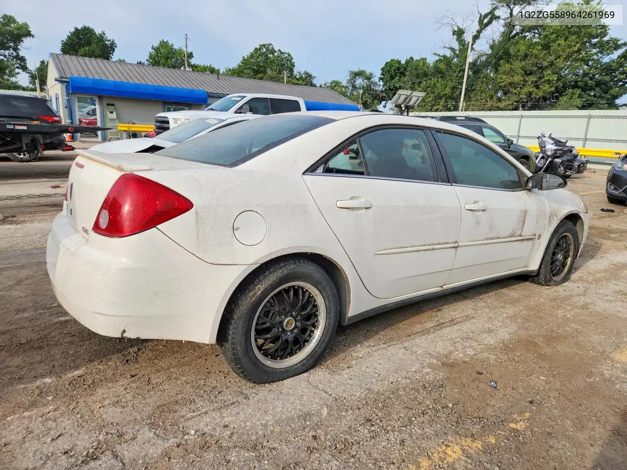 2006 Pontiac G6 Se1 VIN: 1G2ZG558964261969 Lot: 59537226
